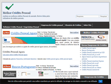 Tablet Screenshot of melhorcreditopessoal.com